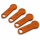 Reifenmarkierer-Set (4er) für Ventile (Orange) – VL/VR/HL/HR